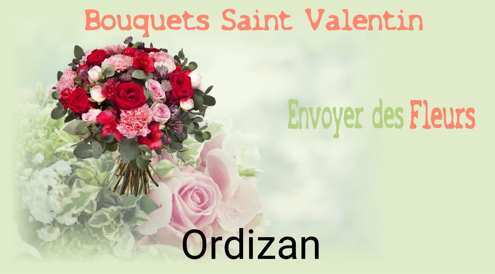 Roses de Saint-Valentin livrées à Ordizan